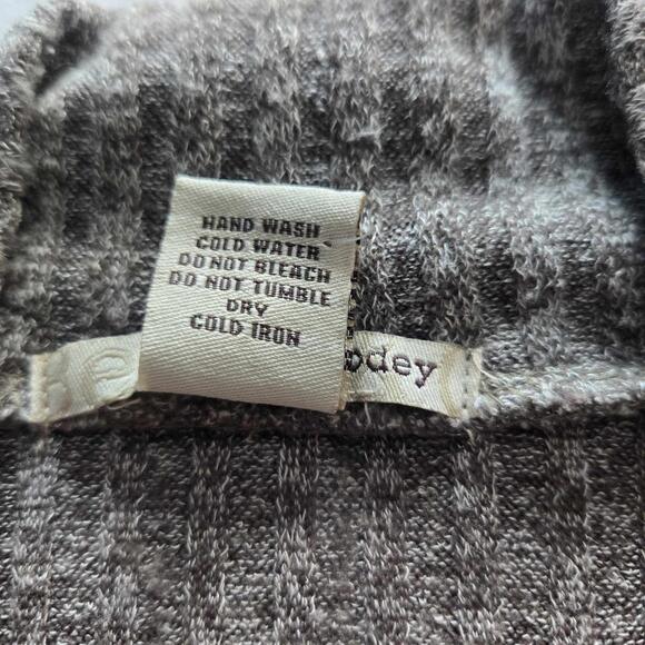 Belah & Codey Women L Green Heathered Sleeveless Duster Fall Transition Boho - Picture 3 of 8